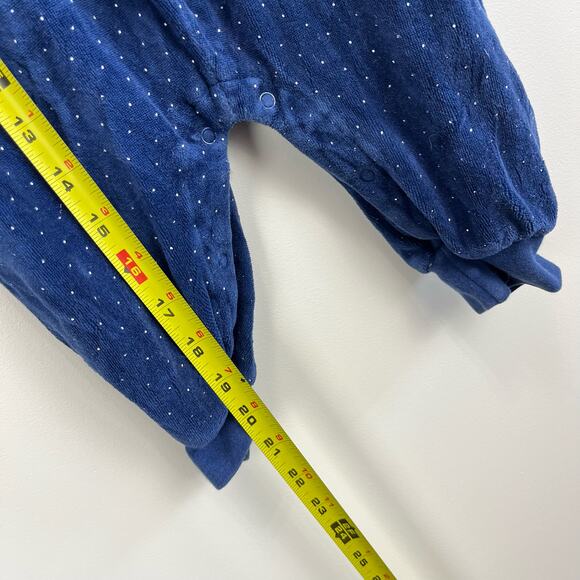 Vintage OshKosh B'gosh Navy Jumpsuit 6-9 Months - Picture 6 of 6